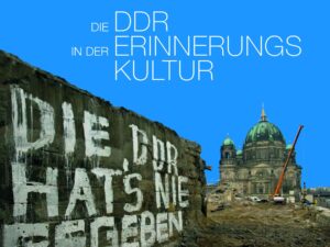 Ein Stück Mauer mit der Aufschrift: Die DDR hat's nie gegeben